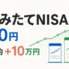 旧つみたてNISAは買付0円でも半年で約10万円増加